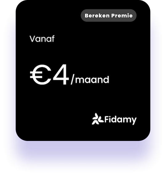 Vanaf €4 per maand